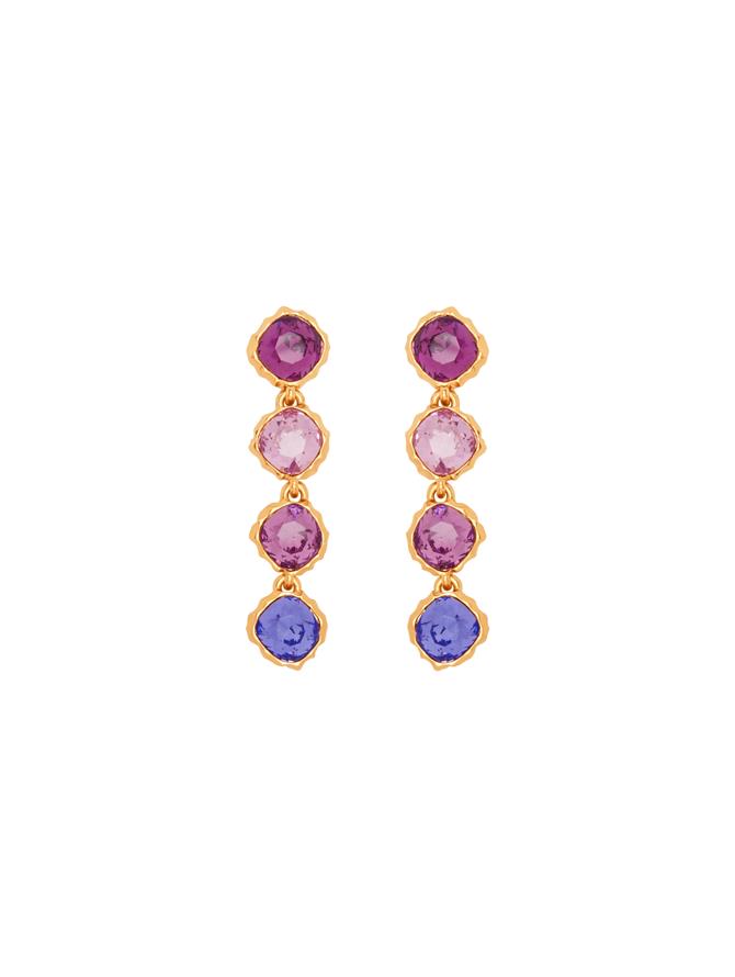 Classic Crystal Strand Earrings