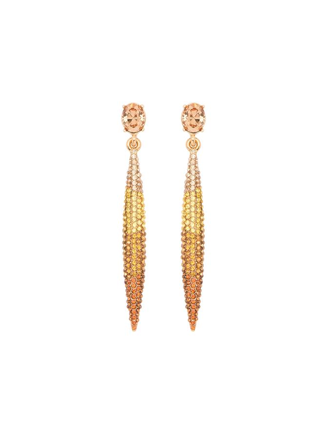 Crystal Pavé Spike Earrings