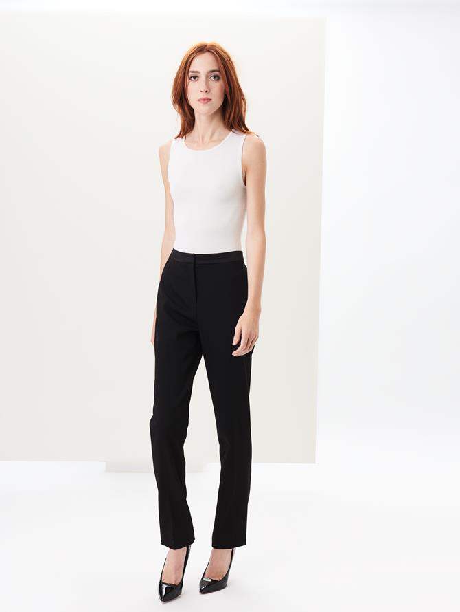 Cashmere Silk Jewel Neck Tank